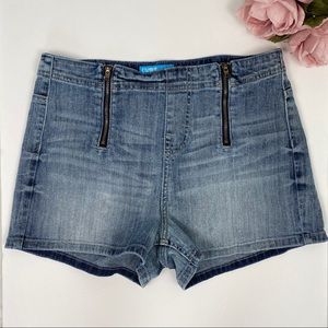 L’AMOUR High Waisted Denim Shorts Jr Sz 9